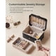 thumbnail image 5 of Caja organizadora de joyas SONGMICS Funda de viaje portátil de 2 capas, 5 of 9