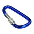 thumbnail image 6 of AGPtek 24 Pcs 3" / 8cm Aluminum Carabiner D Shape Buckle Pack Keychain Locking Clip Hook Buckle, 6 of 7