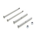 thumbnail image 2 of Team Losi Racing Front Hinge Pin and King Pin Set Polished All 22 TLR234098 Elec Car/Truck Replacement Parts, 2 of 2