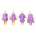 thumbnail image 2 of Ropa para muñecas de niña Baoblaze accesorios de ropa corporal regalo de cumpleaños violeta claro, 2 of 8
