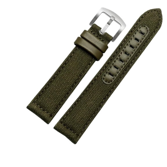 Nylon Canvas Watch Strap Fit For Seiko Waterproof Watch Band 20 22 24mm Wristband