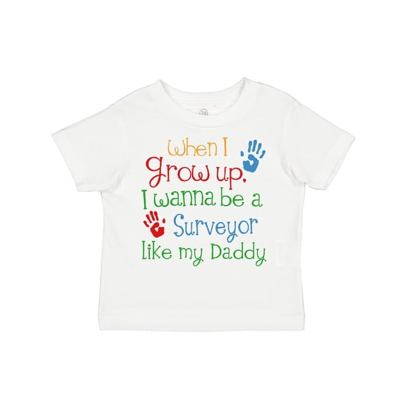Inktastic Surveyor Like Daddy Boys or Girls Toddler T-Shirt