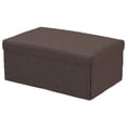 thumbnail image 2 of Relax A Lounger Amare Convertible Ottoman in Dark Brown Fabric Upholstery, 2 of 8