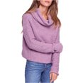 thumbnail image 1 of Free People Chandail-Over pour Femmes, Violet, Grand, 1 of 1