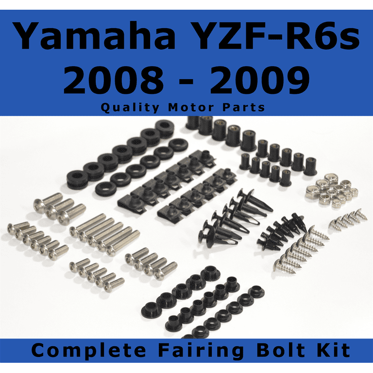 Yamaha r6 fairing sale bolts