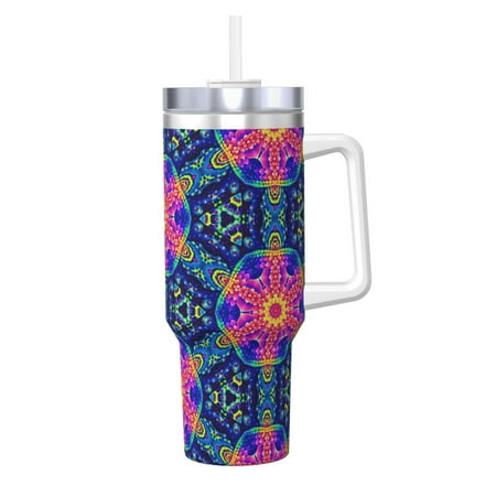 

Ocsxa Bright Turtles Print 40oz Stainless Steel Vacuum Insulated Tumbler Car Cup Coffee Mug with Spillproof Lid Keep Your Drink Hot or Cold on the Go