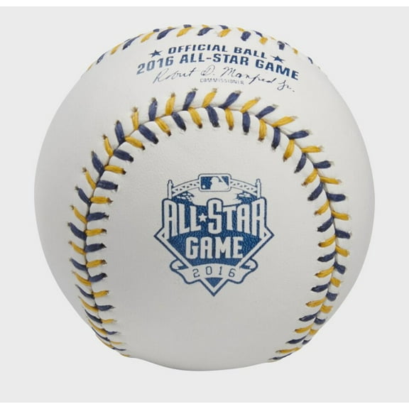 2016 All-Star Game Rawlings Official MLB Leather Game Baseball Robert Manfred - 1