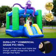 thumbnail image 4 of JumpOrange OctoBounce Extravaganza Outdoor Inflatable Bounce House with Blower and Slide, 4 of 7