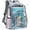 Gray, variant on Inadays Waterproof Clear Backpack Heavy Duty PVC Transparent Large Capacity Backpack with Reinforced Strap for School, Work, Stadium, Travel, Security, Festival, College (Black)