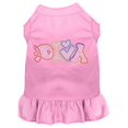 thumbnail image 1 of Technicolor Diva Strass Robe pour Animaux de Compagnie Rose Clair XL (16), 1 of 1