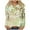 Yellow, variant on Darzheoy Womens Tops Printed Fall Versatile Floral Loose Long Sleeve Pullover T-Shirt Solid Color Graphic Hoodless Round Neck Blouses