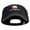 Black, variant on California with Bear and Star Embroidered Big Size Adjustable Ripstop Army Cap - Black XL-3XL