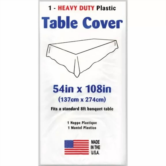 Plastic Table Cover