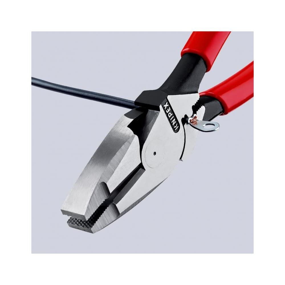 Knipex Linemans Pliers Plastic Coated Handle 240Mm
