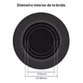 thumbnail image 3 of Filtro De Alto Flujo Universal Y Tornado Turbina Para Auto Rojo, 3 of 5