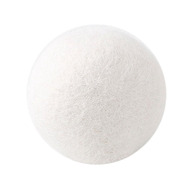 Bolas de lana reutilizables para secadora, suavizante de ropa, secado de vellón (3 cm)