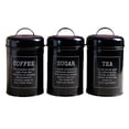 thumbnail image 4 of 3Pcs/Set Spice Jar Sugar Coffee Tea Canister Food Storage Home Kitchen Accessory, 4 of 8