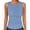 Blue(Tank Tops), variant on GUACER Women's Ribbed Knit Tank Tops, Crew Neck Sleeveless Loose Cami Top, Casual Basic Camisole