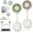2PCS-C, variant on Magnetic Fan and Phone Stand, Multifunctional Personal Fan Clip on with 3 Speeds & Wide Airflow, Portable 360° Flexible Gooseneck for Phones, Tablets, Laptops, Tables and Outdoors (2PCS-C)