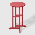 thumbnail image 2 of WestinTrends Outdoor 37" Counter Height HDPE Outdoo Bistro Bar Table, Red, 2 of 7