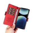 thumbnail image 3 of For Xiaomi Redmi Note 14 Pro 4G Leather Case YIKATU YK-005 Skin-touch Feeling Wallet Phone Cover - G, 3 of 5