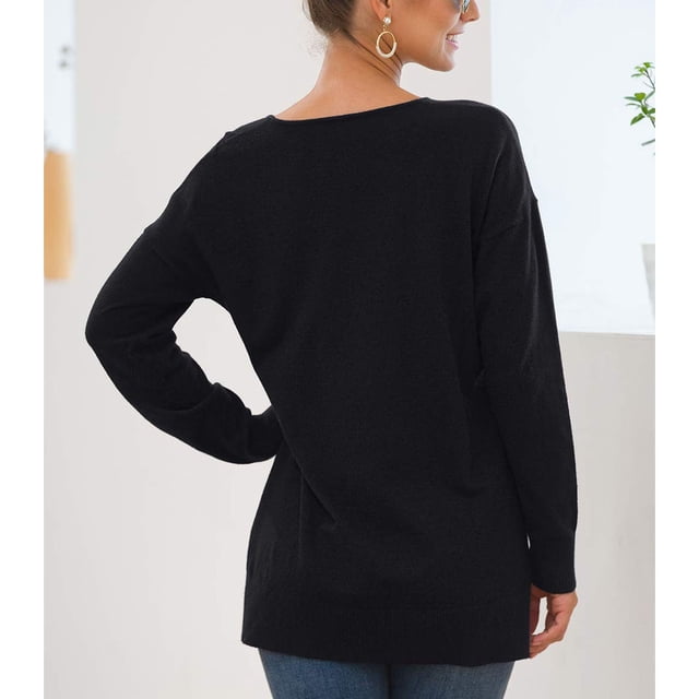 Top De Suéter De Punto, Suéter De Punto Elástico Para Mujer Ranura Lateral Para Club Para Calle Para Dama ANGGREK Otros