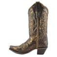 thumbnail image 2 of CORRAL Women's Leather Laced and Studded Snip Toe Cowgirl Boots R1217 (8 C(W) US), 2 of 5