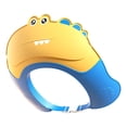 thumbnail image 1 of Gorro de ducha para bebé, gorro de baño para lavar el cabello, protección para ojos y oídos, gorro con visera, gorro de baño, visera para niños y amarillo, 1 of 9