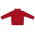 thumbnail image 2 of Creative Knitwear Kids Full Zip Polar Fleece Jacket, Red, Sizes 12m-6, 2 of 7