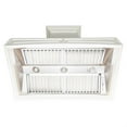 thumbnail image 3 of ZLINE 30 in. Wooden Wall Mount Range Hood in White - Includes Motor, 3 of 5