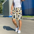 thumbnail image 5 of Mens Pajama Shorts, cute halloween pumpkins skull Sleep Shorts Men Pajama Bottoms Lounge PJ Shorts with Pockets, 5 of 6