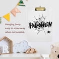 thumbnail image 5 of FMSHPON Halloween Spider Web Party Lettering Clipboard Hardboard Wood Nursing Clip Board and Pull for Standard A4 Letter 13x9 inches, 5 of 5