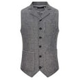 thumbnail image 2 of Nouvelle Veste Décontractée Élégante pour Hommes à Simple Boutonnage Col Rabattu, 2 of 8