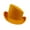 Yellow, variant on inhzoy Classic Fedora Hat Flat Top Hat Gentleman Topper Hats Derby Cap for Cocktail Formal Party Royal Blue One Size