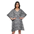 thumbnail image 1 of Moomaya Robes Kaftan de Plage pour Femmes Chemise de Couverture de Bikini Imprimée Kaftan Boho, 1 of 1