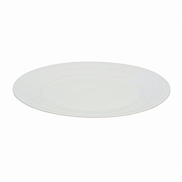 HomeTrends Circa White New Bone China Dinner Plate