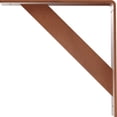 thumbnail image 4 of Ekena Millwork 2"W x 12"D x 12"H Traditional Steel Bracket, Hammered Copper, 4 of 13