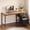 Vintage, variant on Casacomoda 48 Inch Computer Desk with Fabric Drawers & File Cabinet, Home Office Desk for small space, Vanity Desk for Bedroom, White