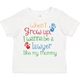 thumbnail image 3 of Inktastic Lawyer Like Mommy Boys or Girls Toddler T-Shirt, 3 of 5