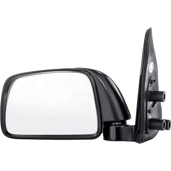 Left Driver Side Manual Mirror - Paint to Match - Compatible with 1995 - 2000 Toyota Tacoma (without Offroad Package) 1996 1997 1998 1999