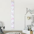 thumbnail image 2 of Rdeghly Growth Chart, Height Chart Cute Wall Ruler Removable Height Measure Chart Wall Sticker Height Measure Home Room Decoration Child Toy Growth Chart For Kids, 2 of 8