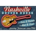 thumbnail image 2 of Nashville, Tennessee, Guitar Shack Vintage Sign, 2 of 2