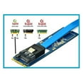 thumbnail image 2 of M2 SATA Adapter Convert Card B-M KEY M.2 NGFF SATA SSD to 7Pin Adapter Board Card Support 2242 2260 2280 Main Board, 2 of 6