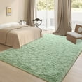 thumbnail image 2 of TWINNIS Shag Area Rug,9'x12'Soft Fluffy Area Rugs for Living Room Bedroom Kids Room Carpet,Matcha Green, 2 of 7