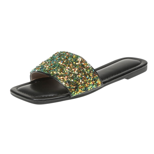 Amzcrzy Zapatos de mujer,Zapatos de mujer,Zapatillas de mujer, Sandalias planas de mujer, sandalias de playa para mujer, zapatillas casuales antideslizantes de verano Sandalias Mujer Zapatillas De Ca