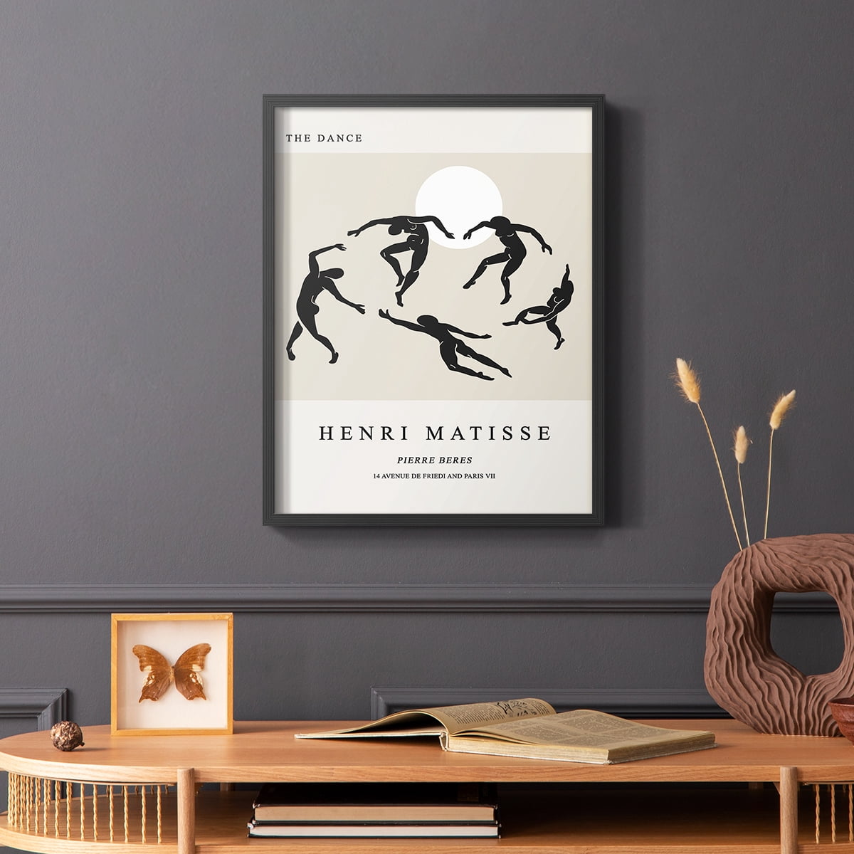 Matisse XCII Framed Print - Solid Wood