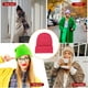 thumbnail image 5 of Gorro Beanie Unisex Minnieouse Skullcap Hilo Multifuncional a Prueba de Viento Melocotón Rojo, 5 of 5
