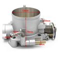 thumbnail image 3 of 70mm Throttle Body Kit for Si B/D/F/H B16 B18 309-05-1050 Throttle Bodies 309051050, 3 of 5