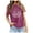 Purple, variant on Vetement Femme ete 2025 Ladies Casual Round Neck Print Solid Color Short Sleeve T Shirt Top Soft Long Sleeve Tee Shirts for Women Athletic Wear Loose Fit Womens Summer Shirts Women Long Work M