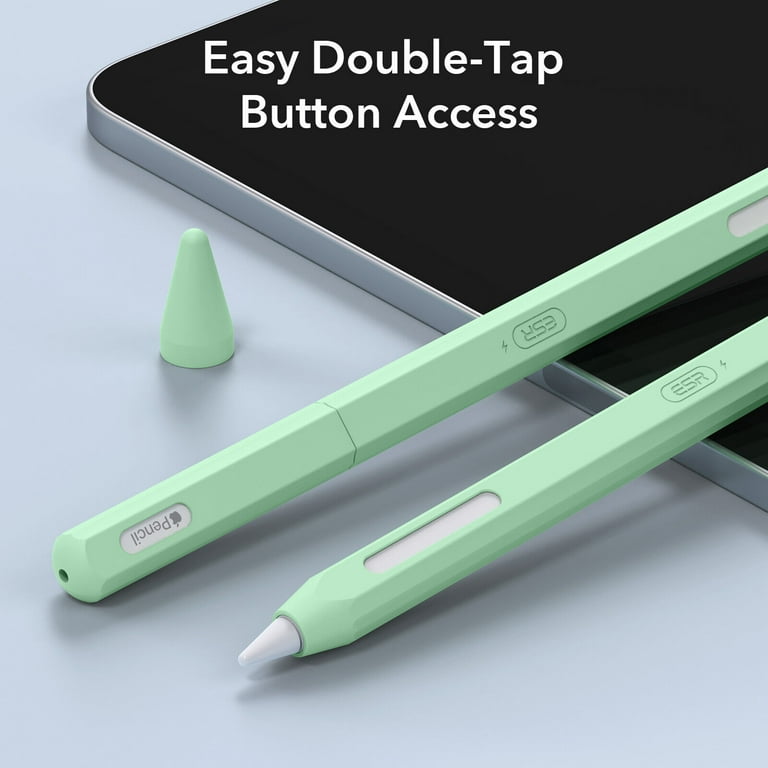 ESR Pencil Case Compatible with Apple Pencil 2nd Generation Durable Silicone Sleeve Compatible with Magnetic Charging Ultra Lightweight Apple
